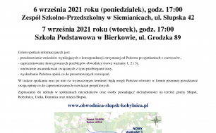 Na zdjęciu widzimy daty spotkań, cel spotkań i tematykę - opis w treści poniżej oraz mapę wariantów przebiegu obwodnicy.